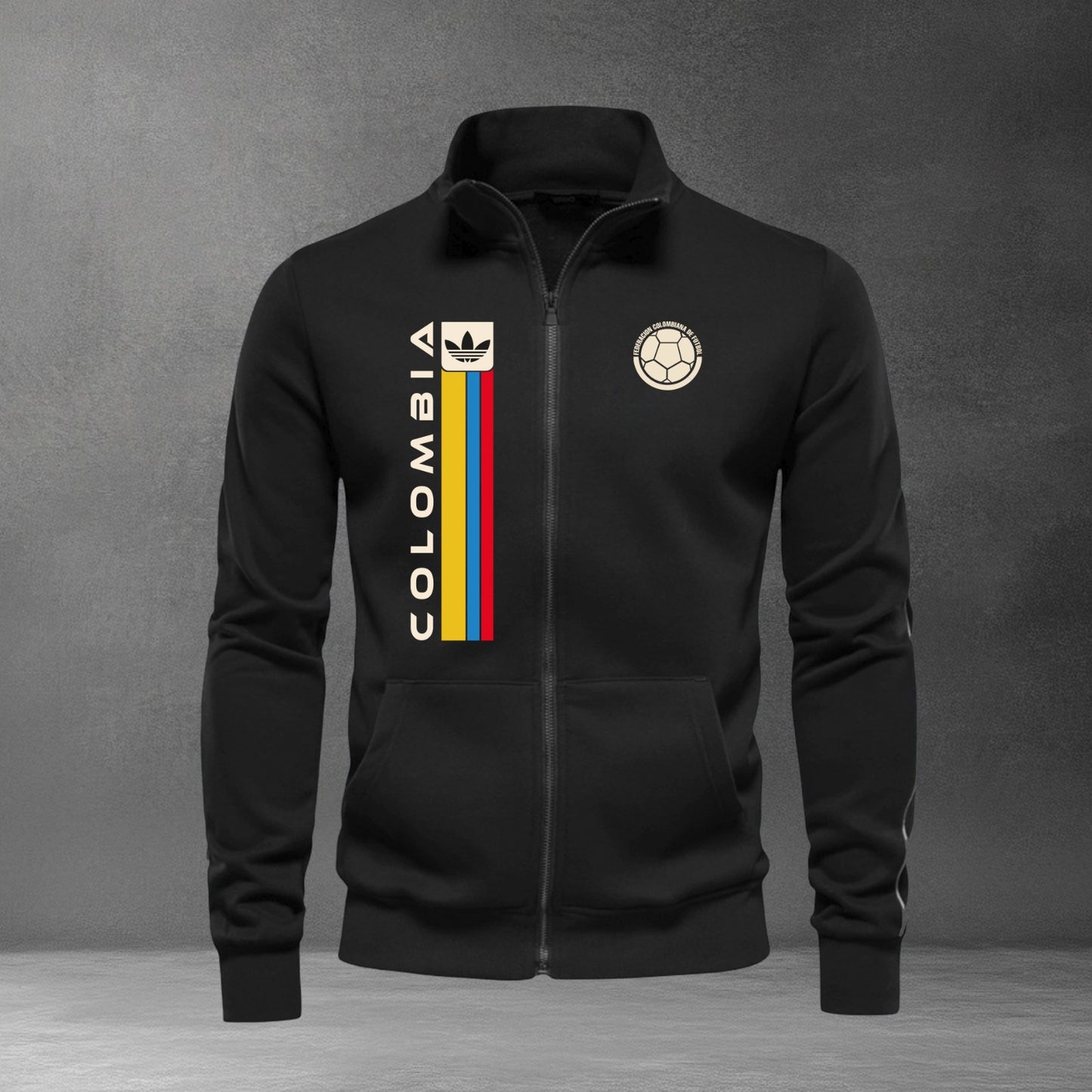 Buzo Cuello Alto Colombia Bordado