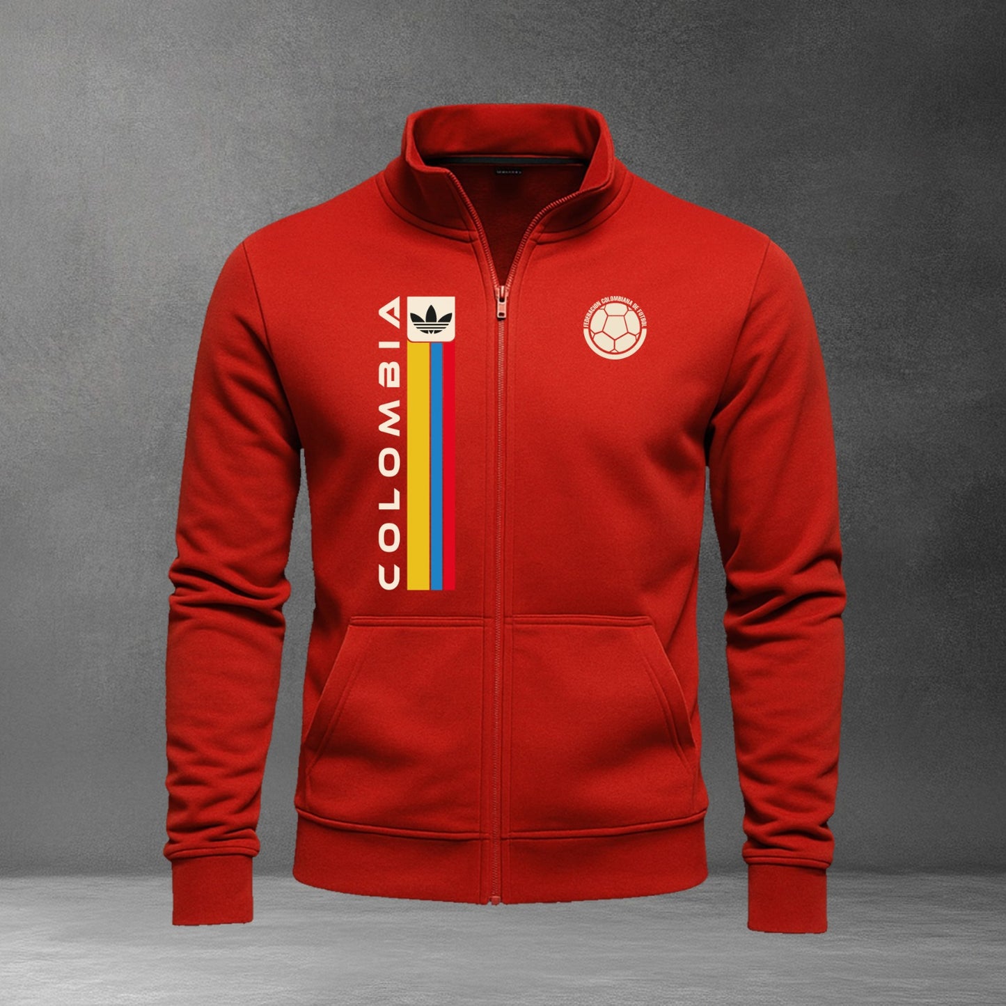 Buzo Cuello Alto Colombia Bordado