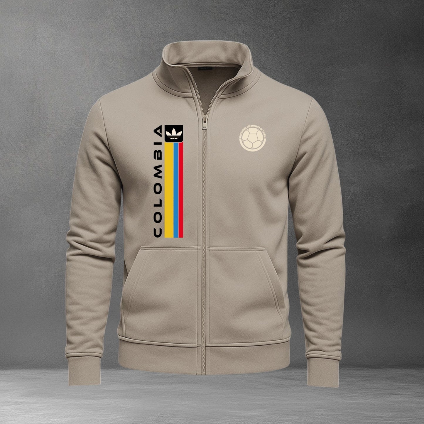 Buzo Cuello Alto Colombia Bordado