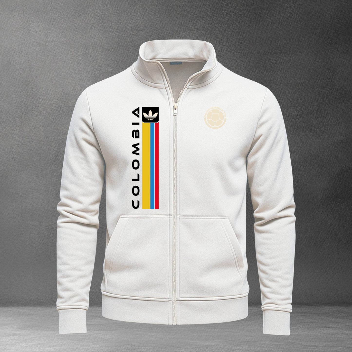 Buzo Cuello Alto Colombia Bordado