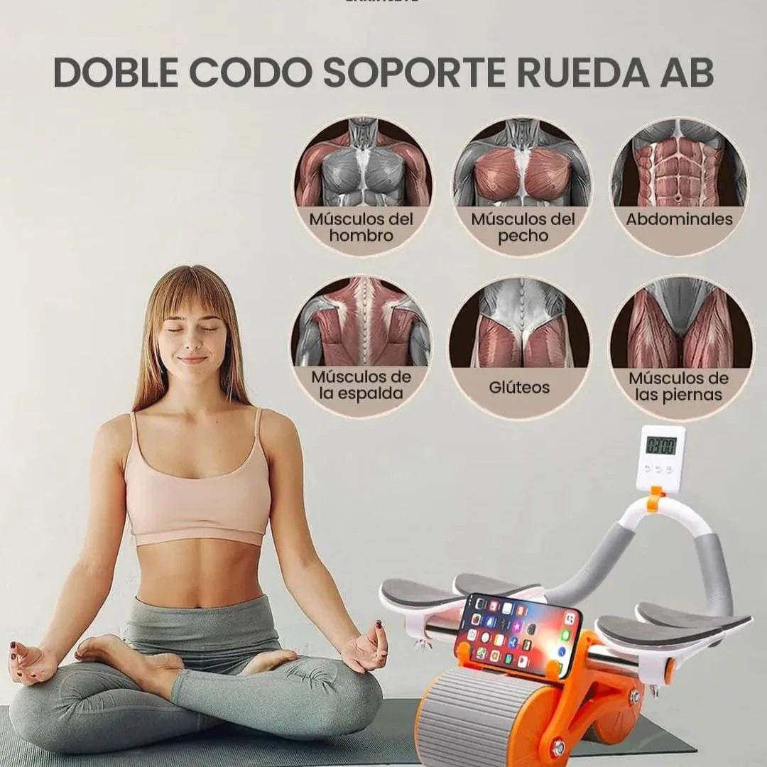 Rueda Abdominal + GRATIS Masajeador
