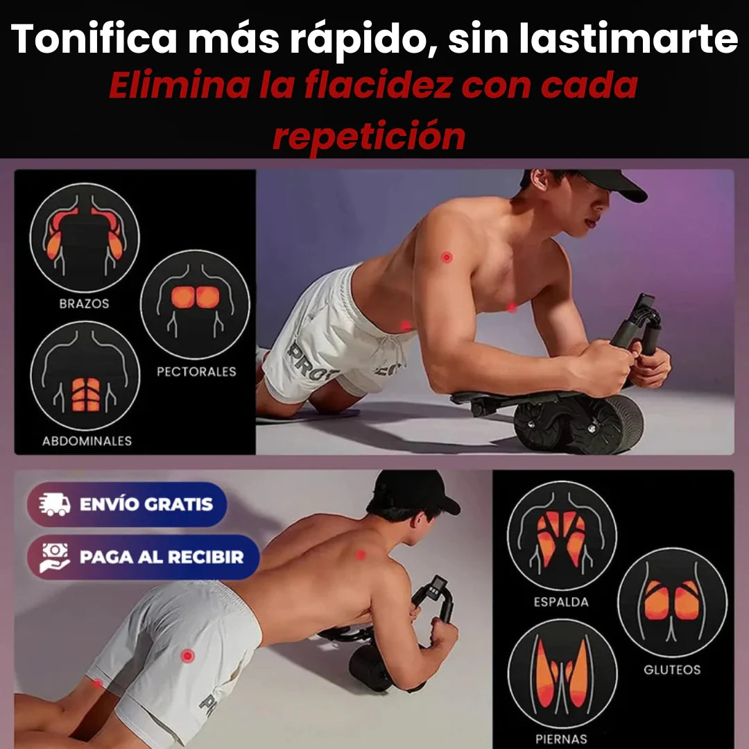 Rueda Abdominal + GRATIS Masajeador