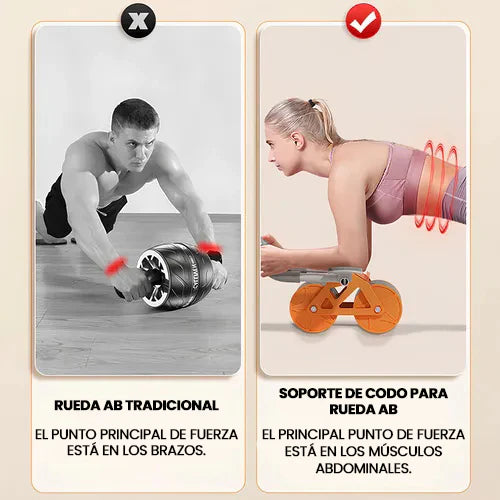 Rueda Abdominal + GRATIS Masajeador