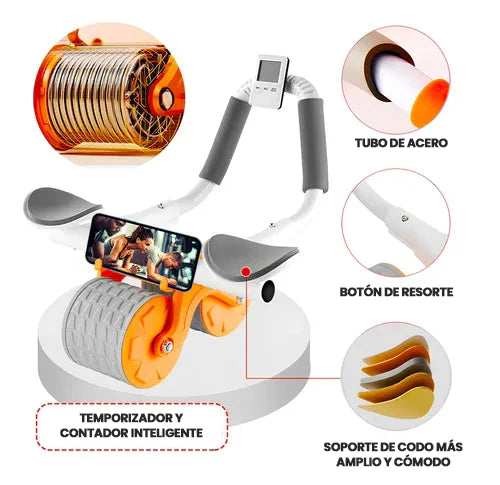 Rueda Abdominal + GRATIS Masajeador