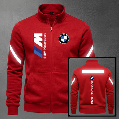 Hoodie BMW cuello alto Reflectivo