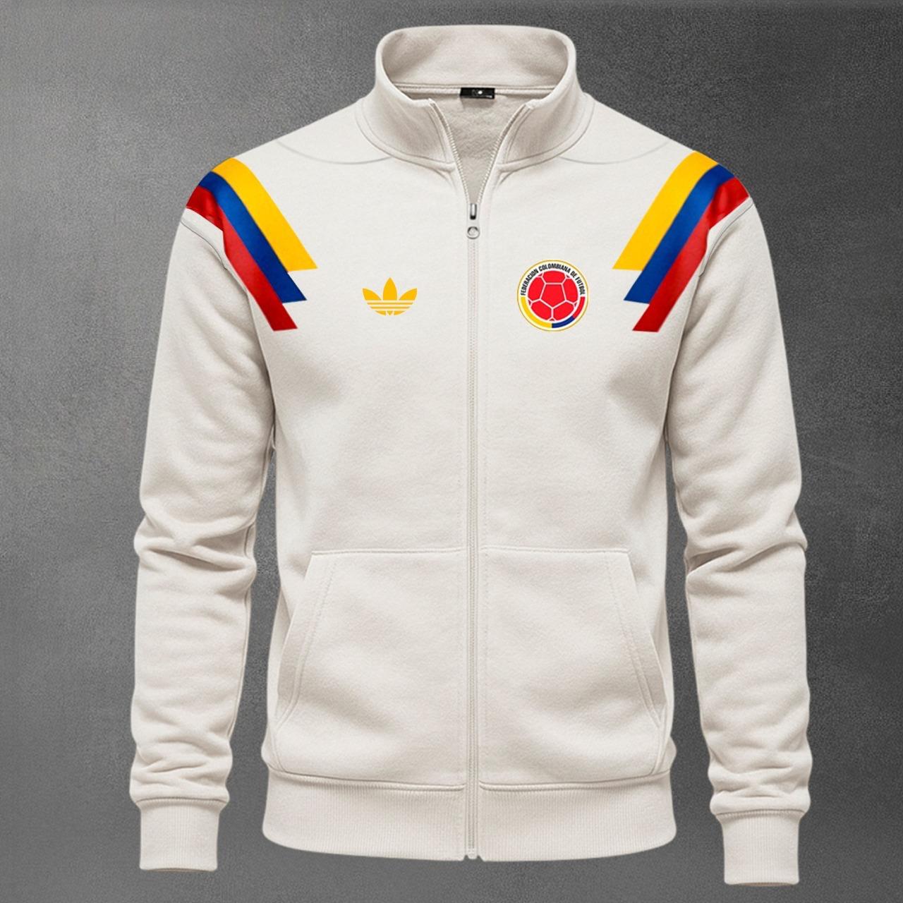 Hoodie Colombia Retro Bordado