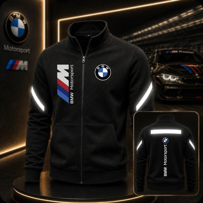 Hoodie BMW cuello alto Reflectivo