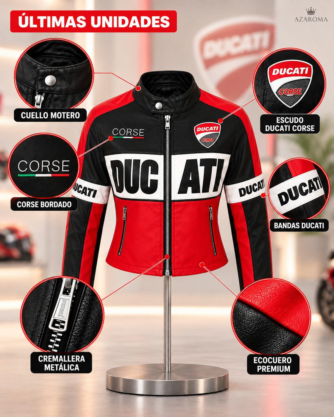 Chaqueta Motera Ducati